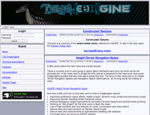 Tablet Screenshot of dragengine.rptd.ch